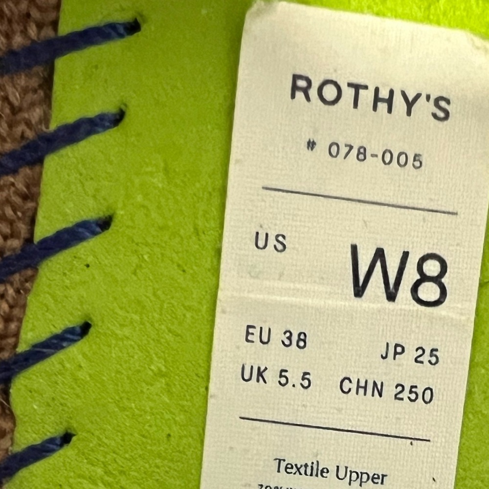 Rothys The Scuff Slippers Size 8 - Picture 9 of 12